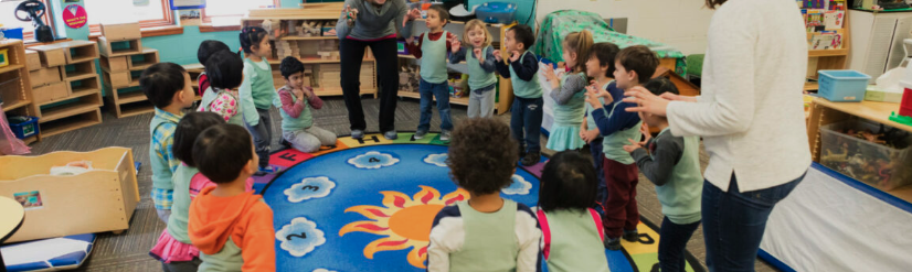 Children in circle time